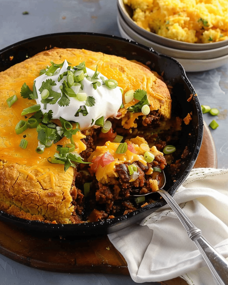 Easy Skillet Tamale Pie: Your Shortcut to Tex-Mex Comfort
